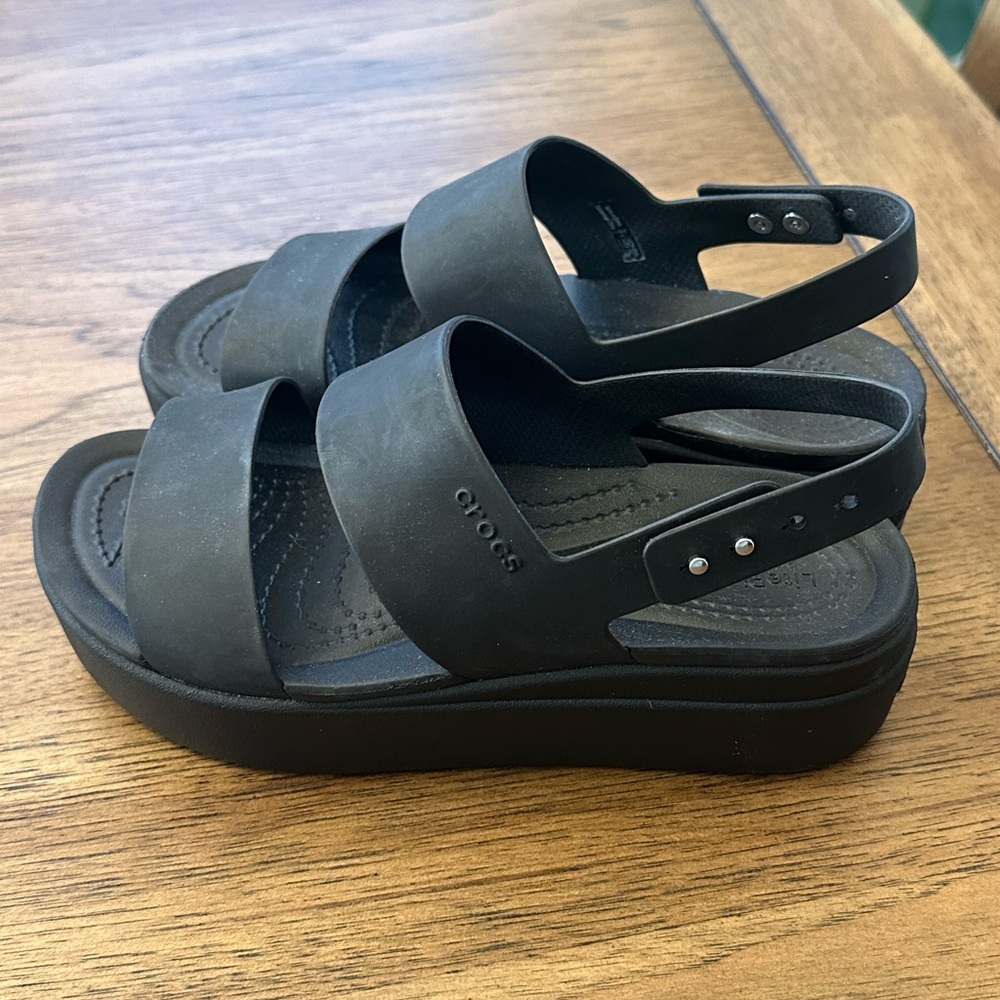 CROCS Black Women's Sandals